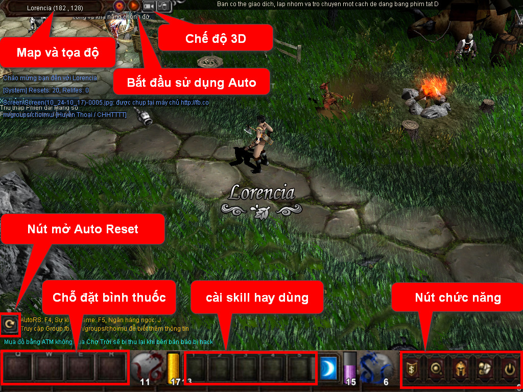 Chức năng chính của Game MU Mãi Đỉnh Chức năng chính của Game MU Mãi Đỉnh
