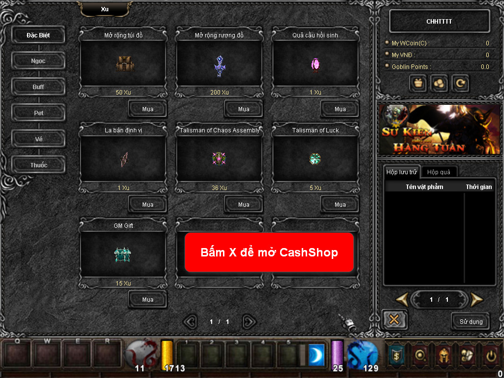 Chức năng chính của Game MU Mãi Đỉnh Chức năng chính của Game MU Mãi Đỉnh